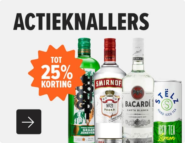 actieknallers tot 25% korting